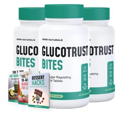 Glucotrust 3 Bottle Image 