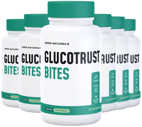 Glucotrust™  6 Bottle Image 